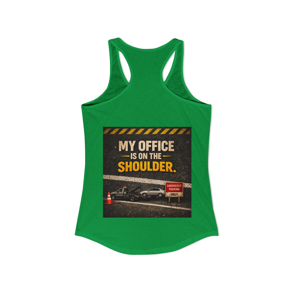 My Office Women's Racerback Tank
