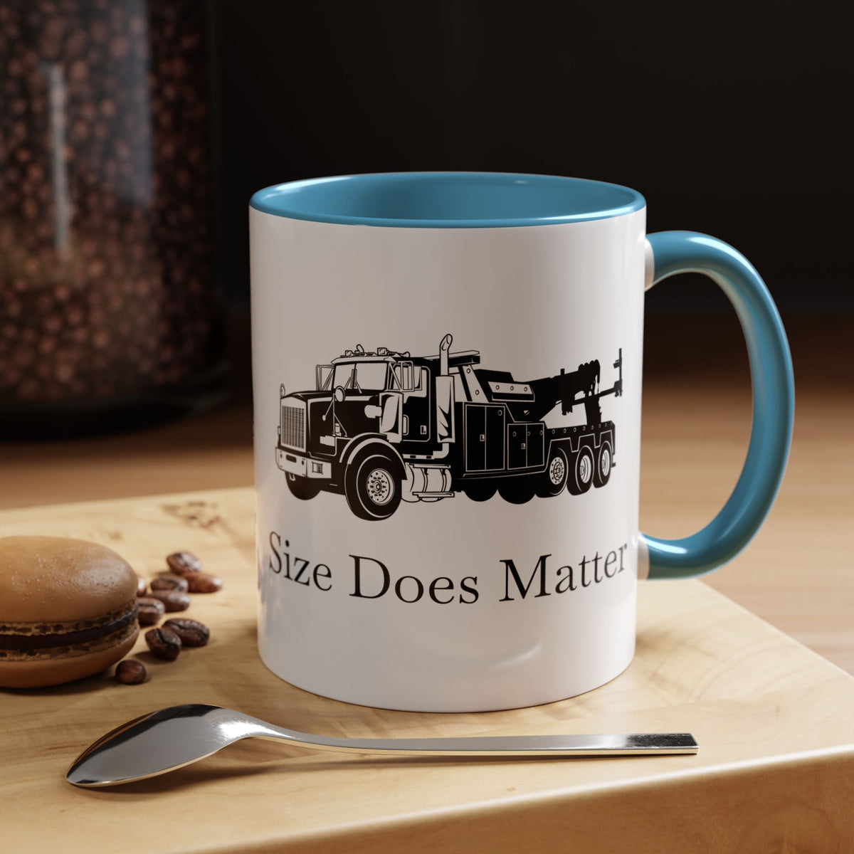Size Does Matter 2-Tone Coffee Mug