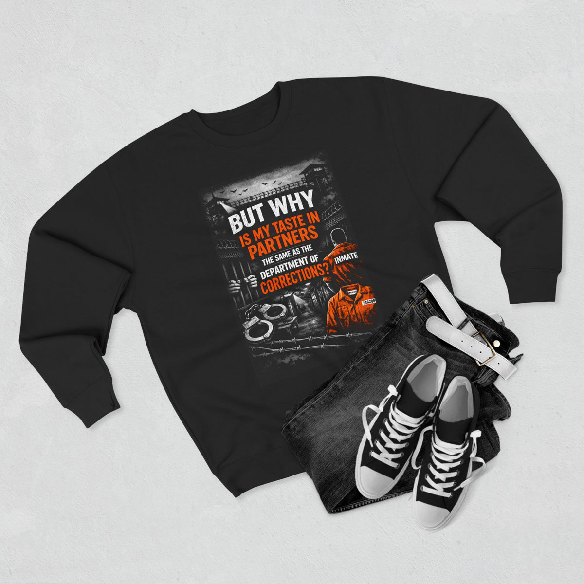 Department Of Corrections Unisex Crewneck Sweatshirt