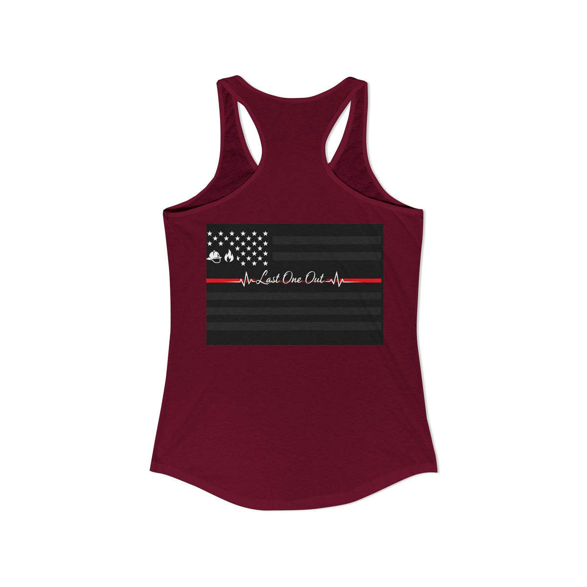Thin Red Line Women's Racerback Tank