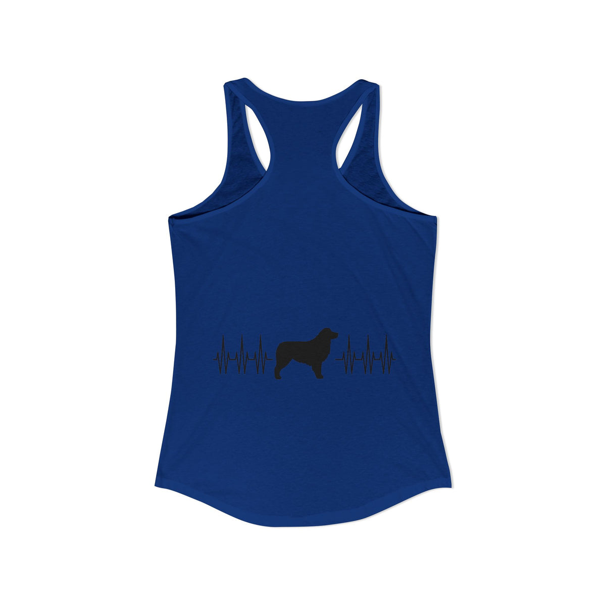My Heart Beats For Aussies Women's Racerback Tank
