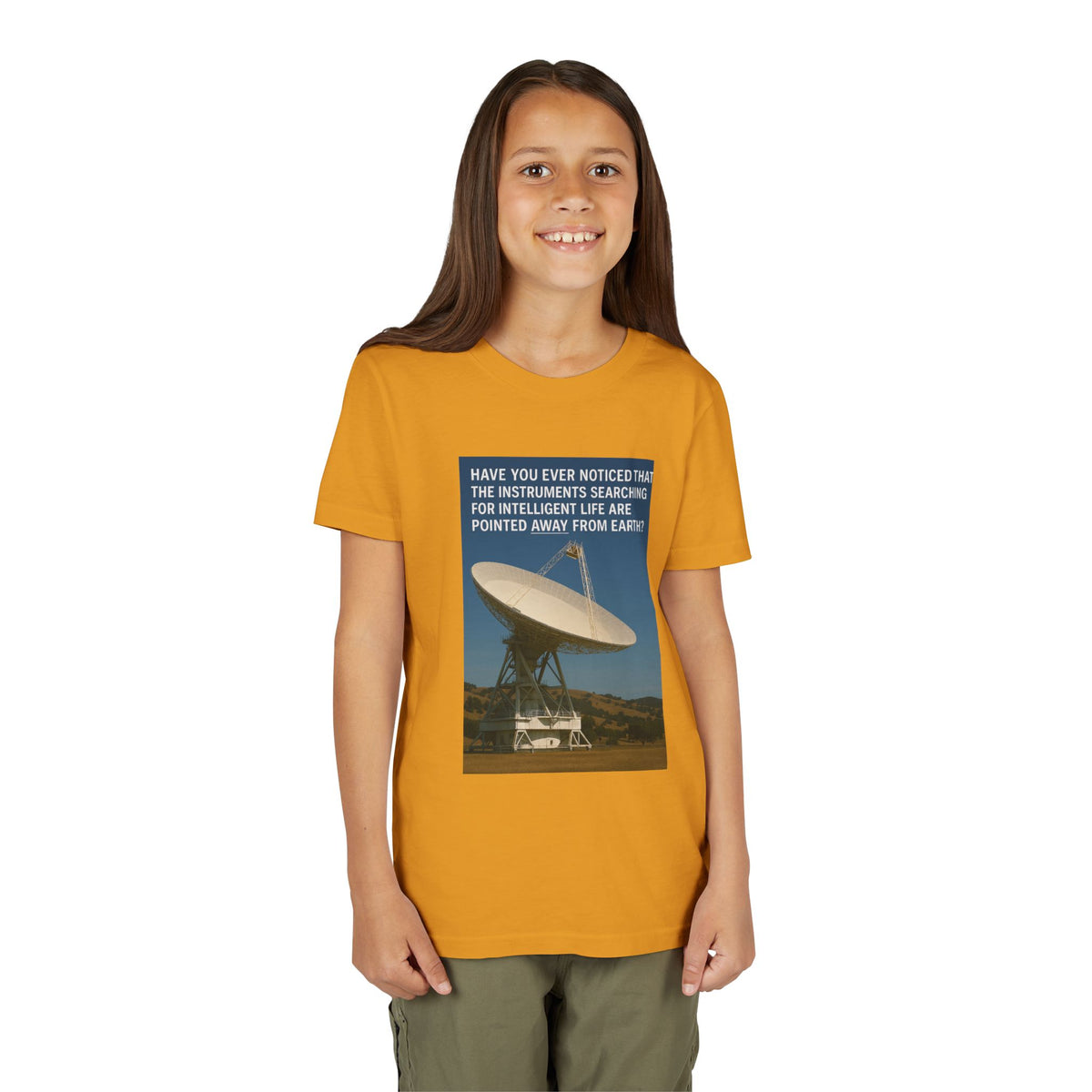 Intelligent Life Youth Unisex Short Sleeve Crewneck Tee