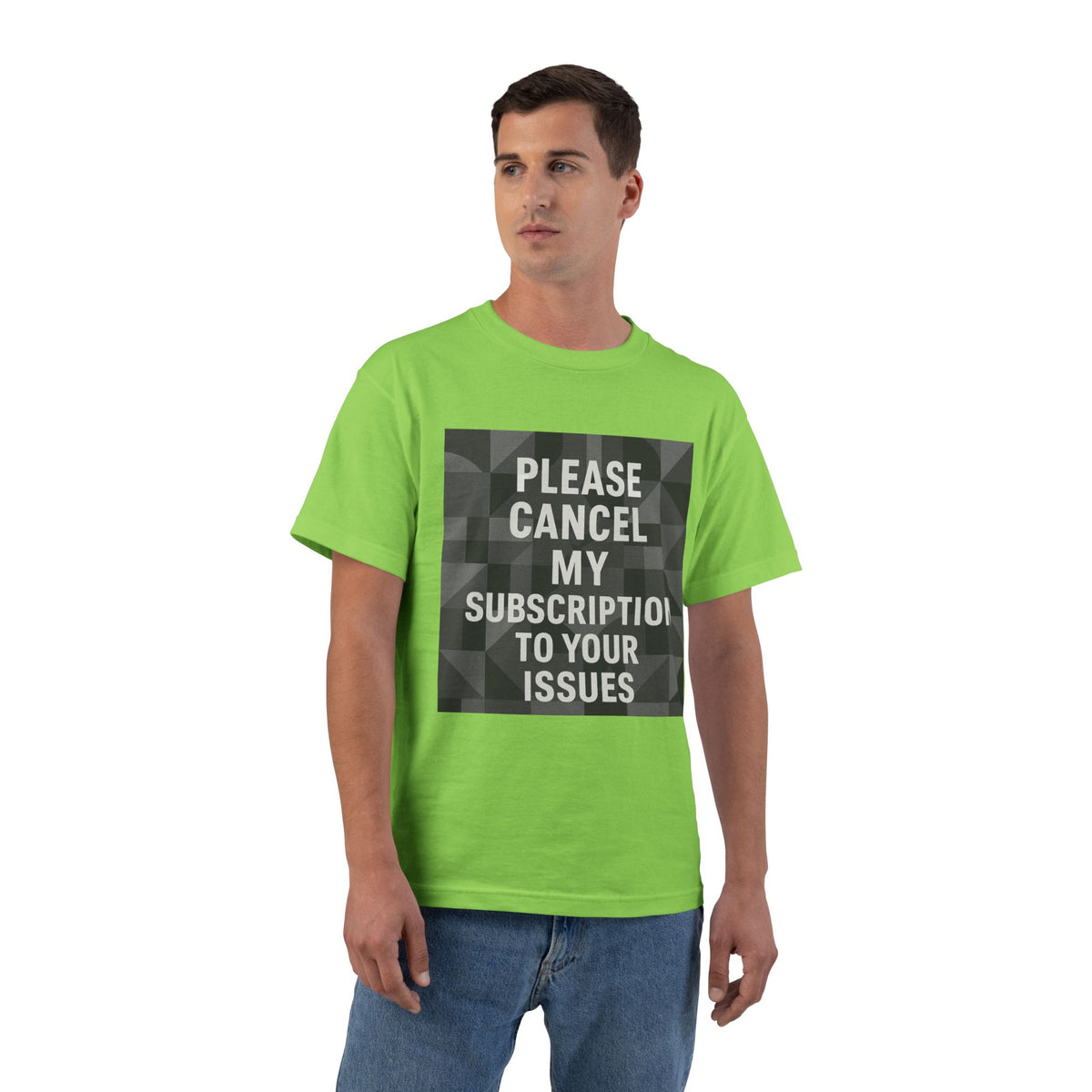 Cancel My Subscription Men's Short-Sleeve Crewneck Tee