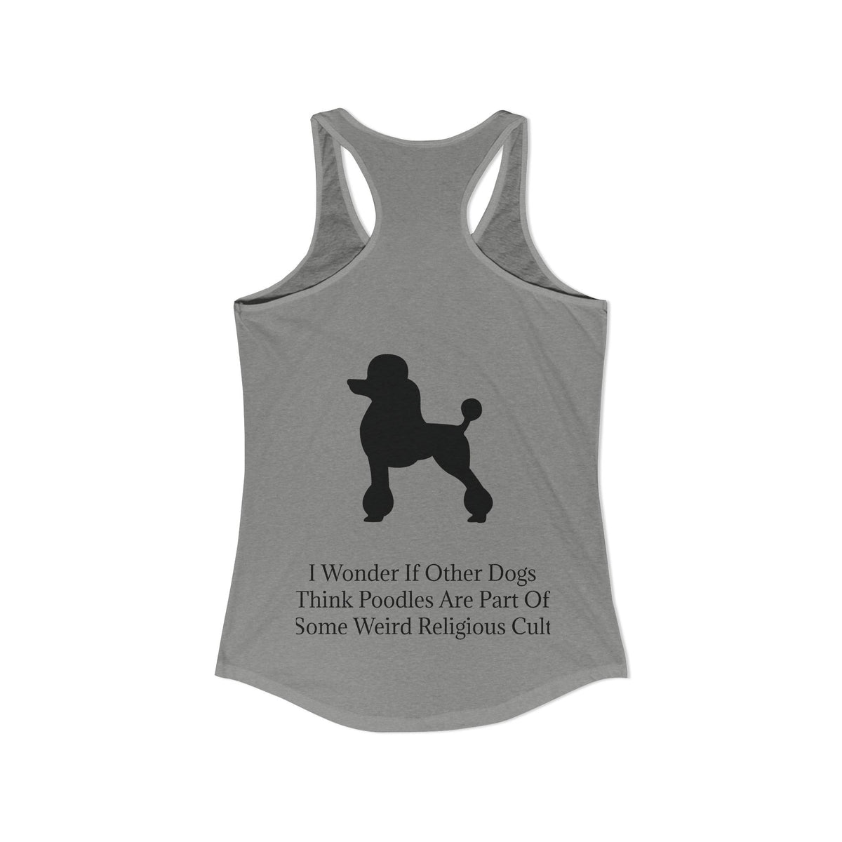I Wonder Women's Racerback Tank