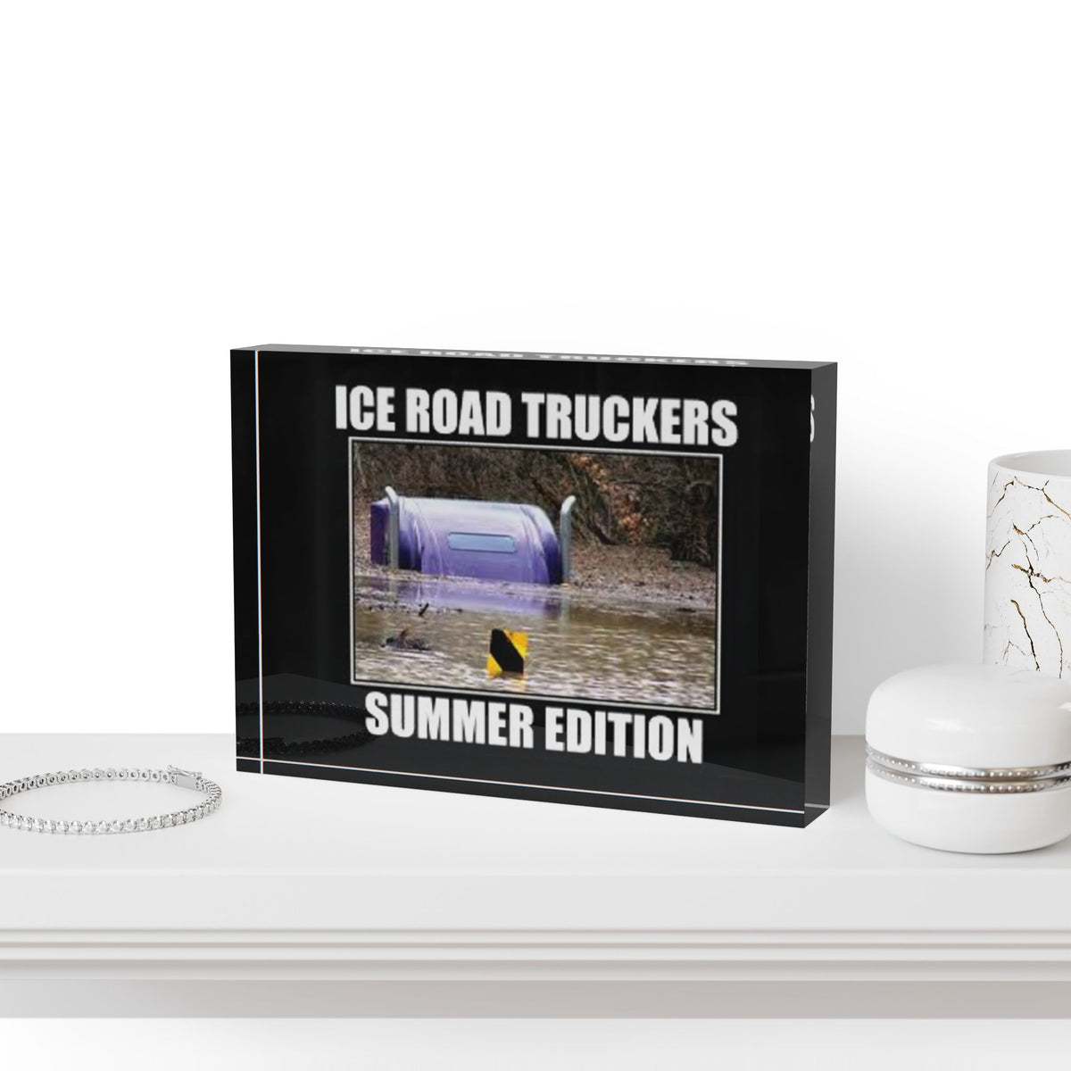 Ice Road Truckers Acrylic Photo Block