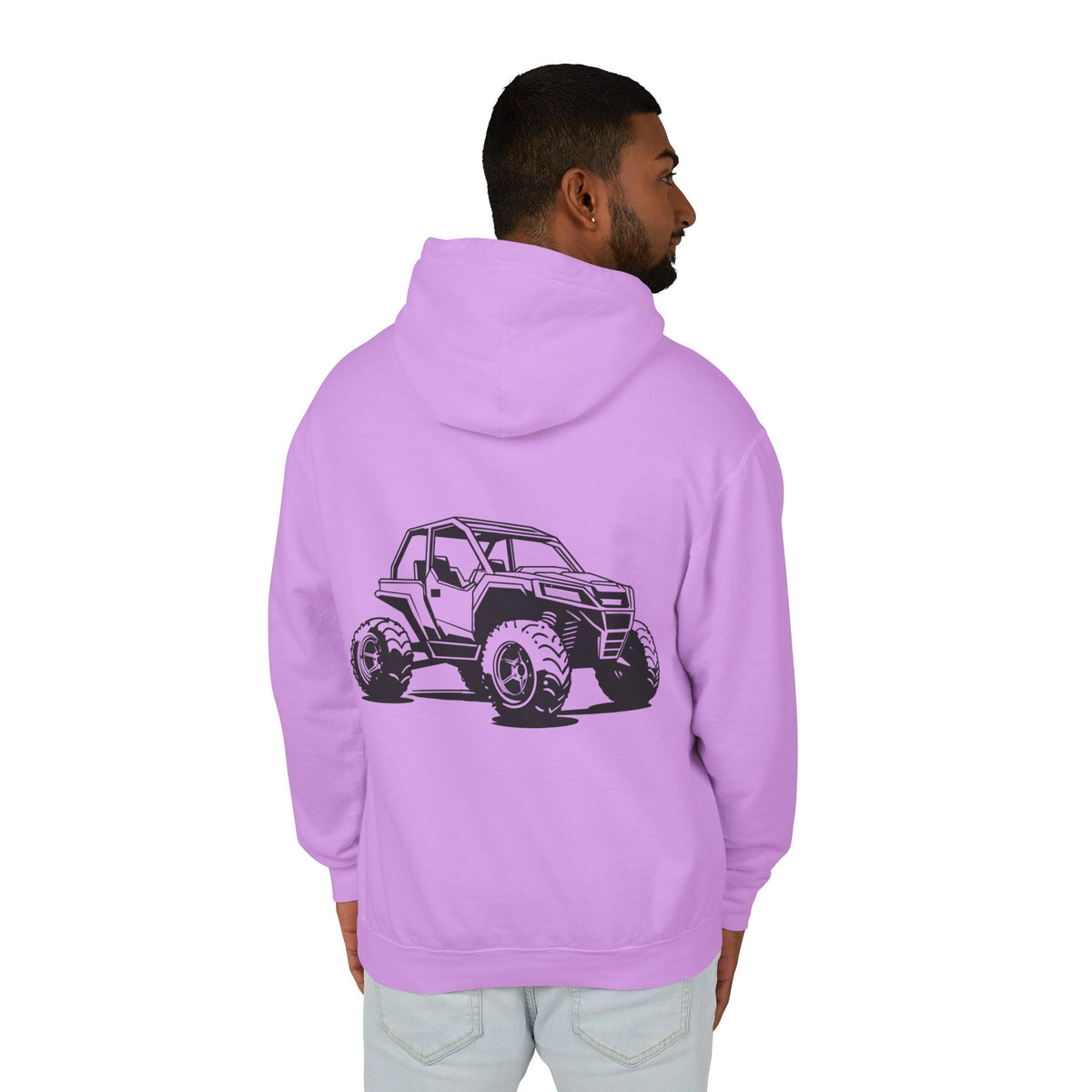 Off The Beaten Path Side By Side Unisex Lightweight Hoodie