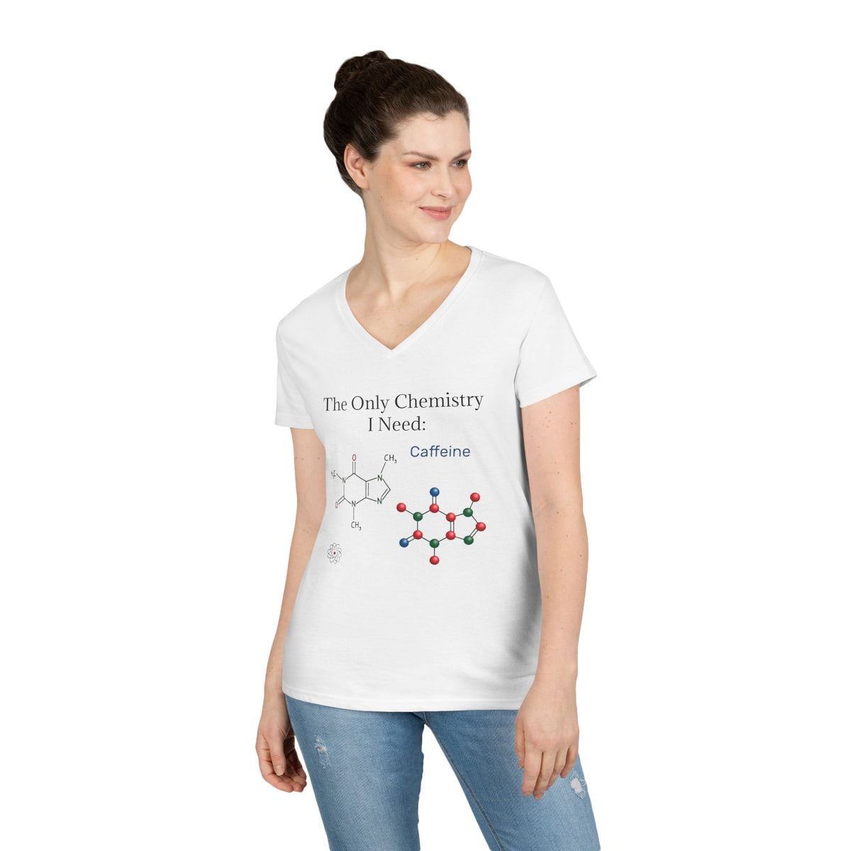 Chemistry Lesson Women's V-Neck Tee