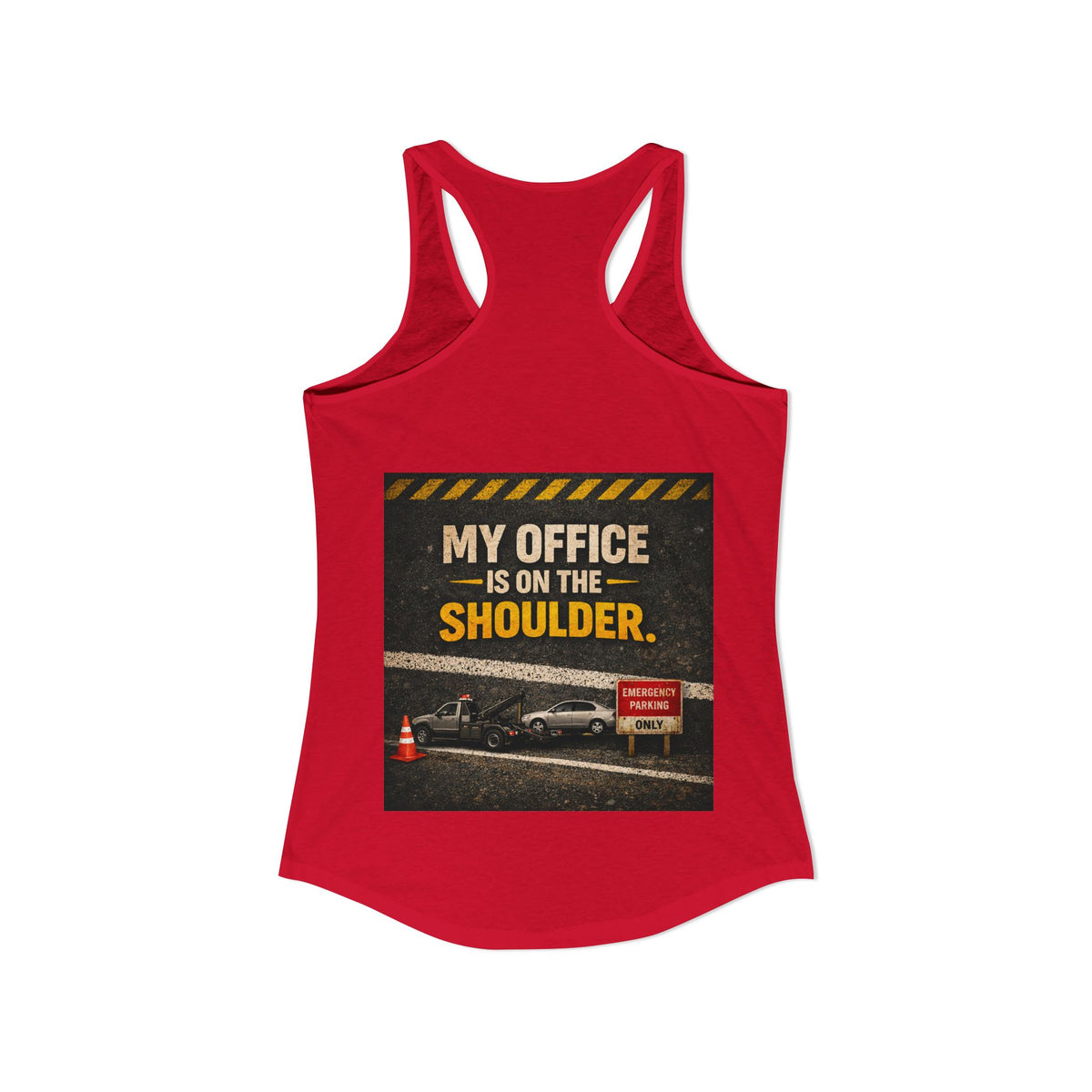 My Office Women's Racerback Tank