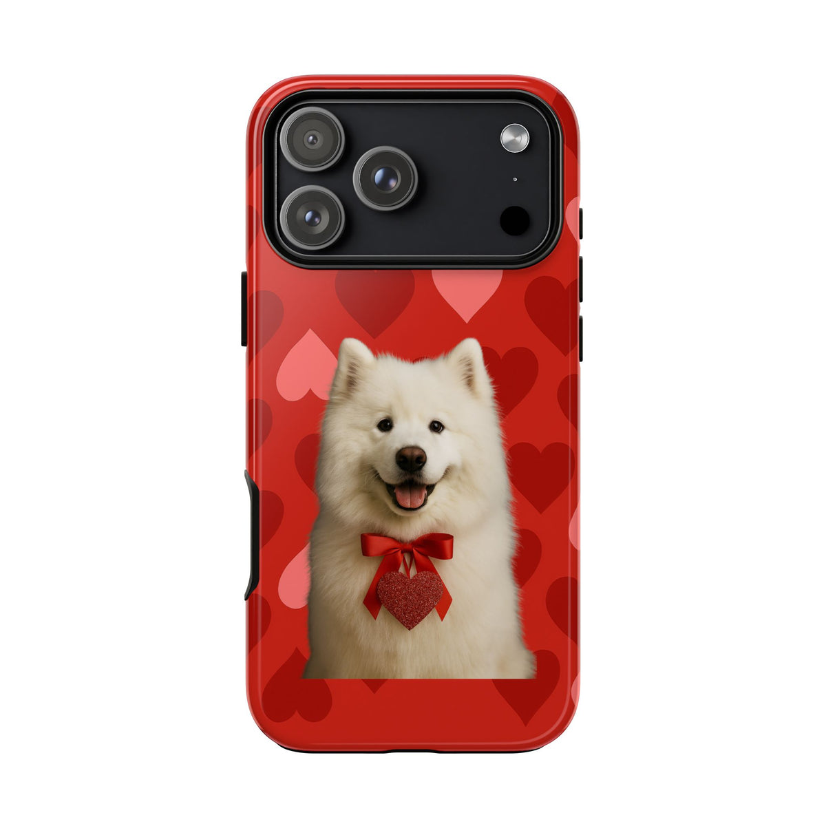 Cupid's Companion Samoyed iPhone Case
