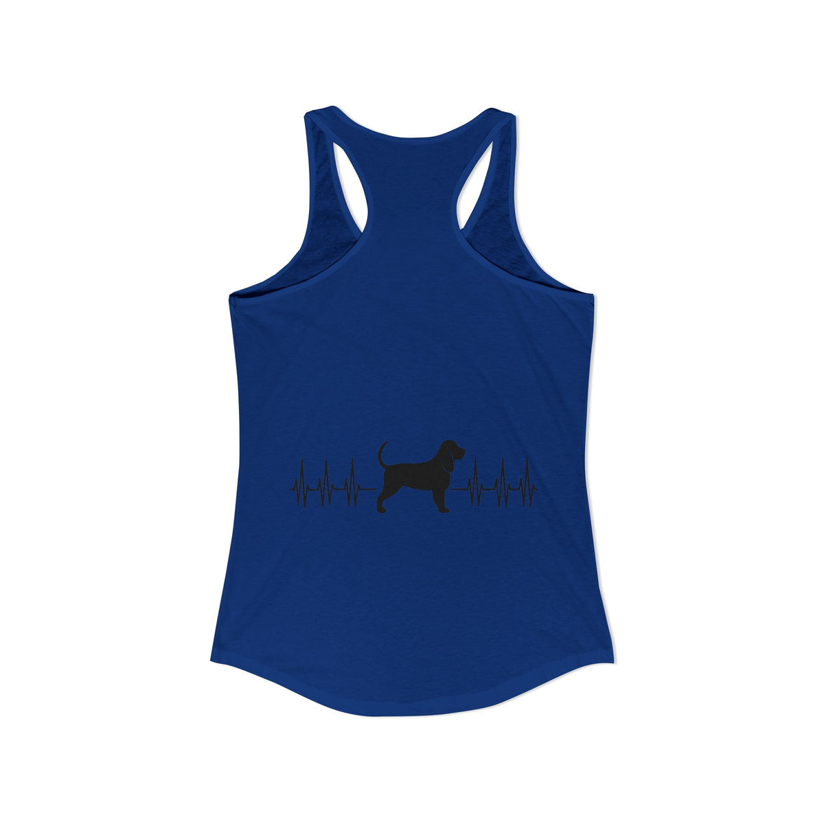 My Heart Beats For Bloodhounds Women's Racerback Tank