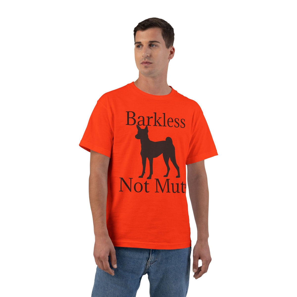 Barkless Not Mute Men's Short-Sleeve Crewneck Tee