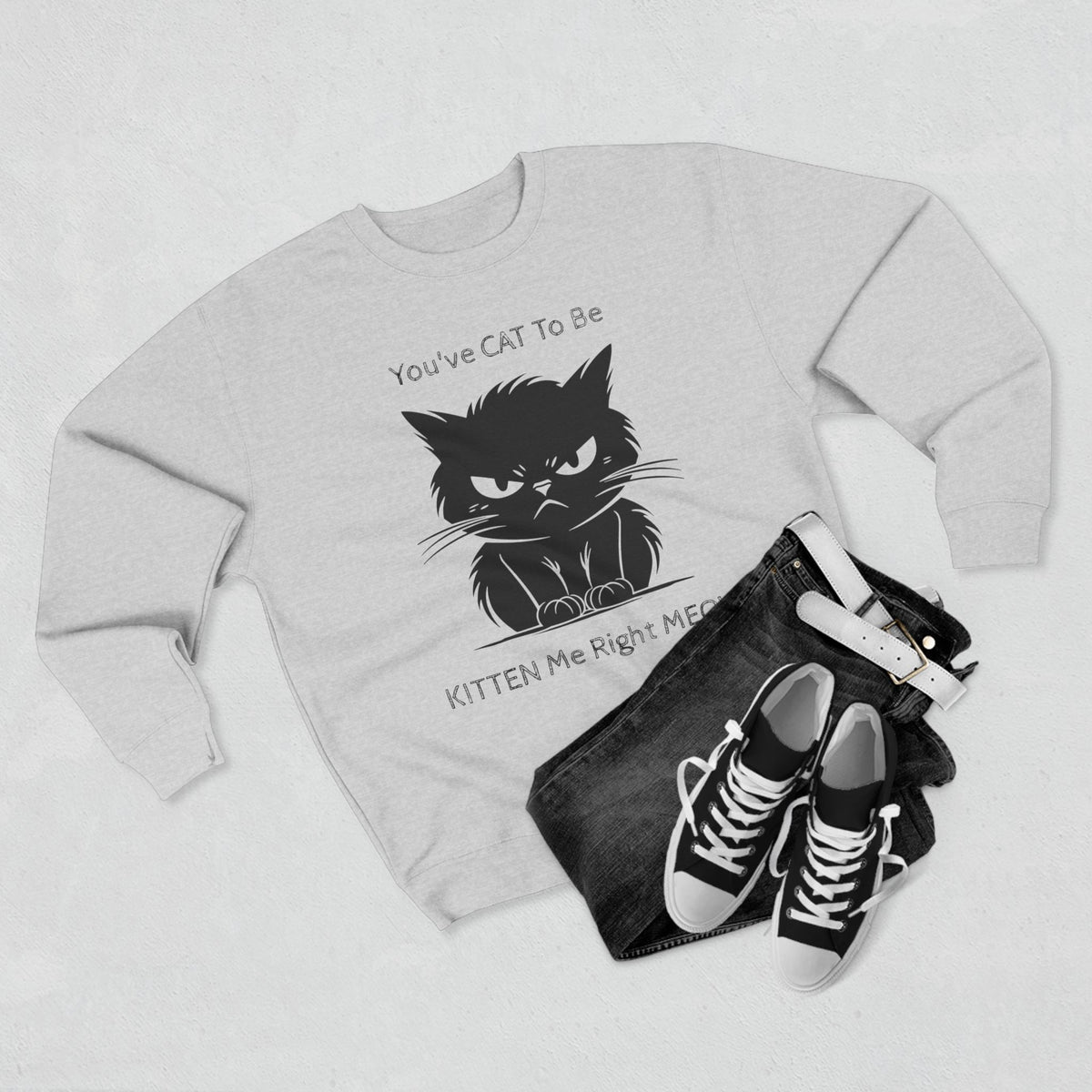 KITTEN Me Unisex Crewneck Sweatshirt