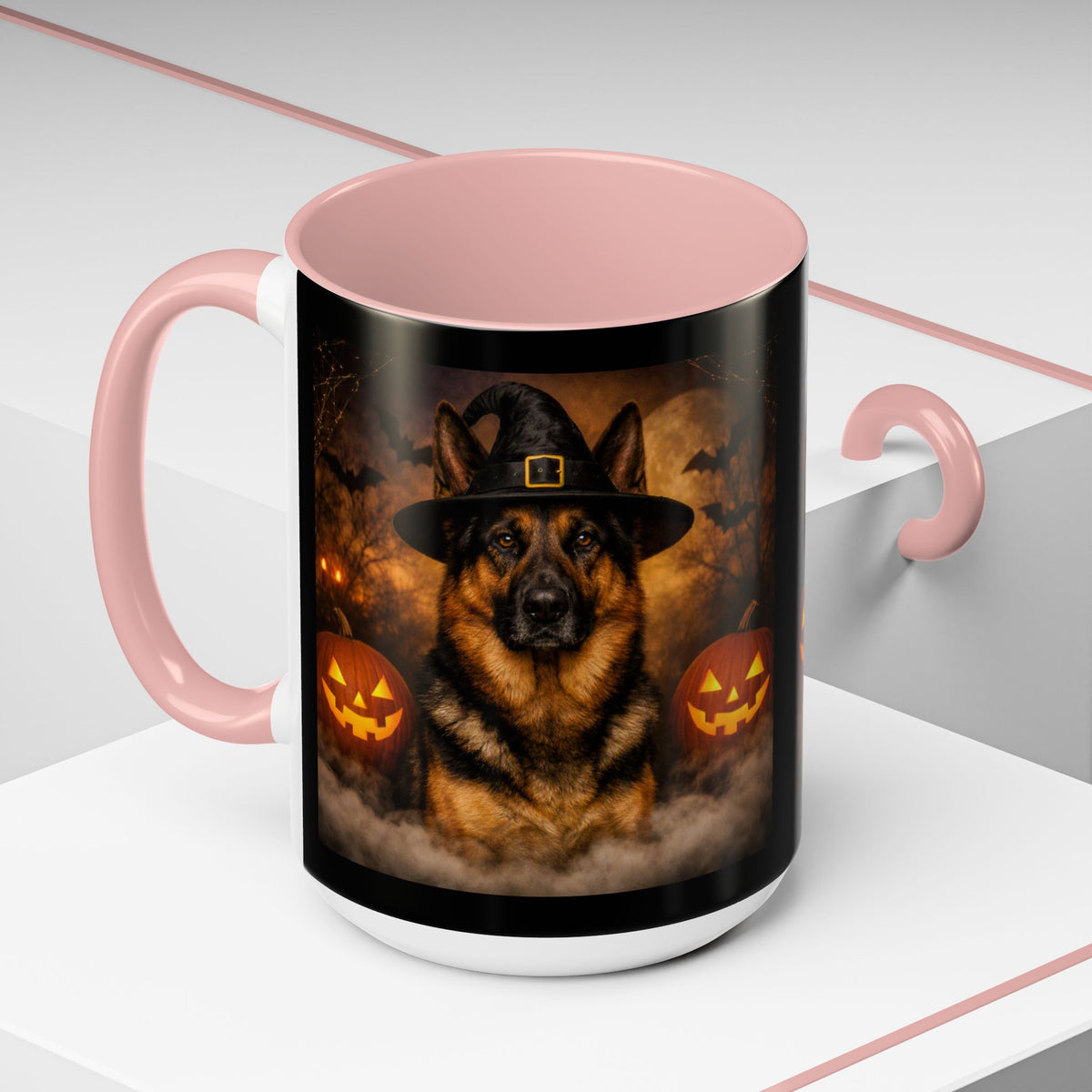 Witch Hat Pack German Shepherd 2-Tone Coffee Mug