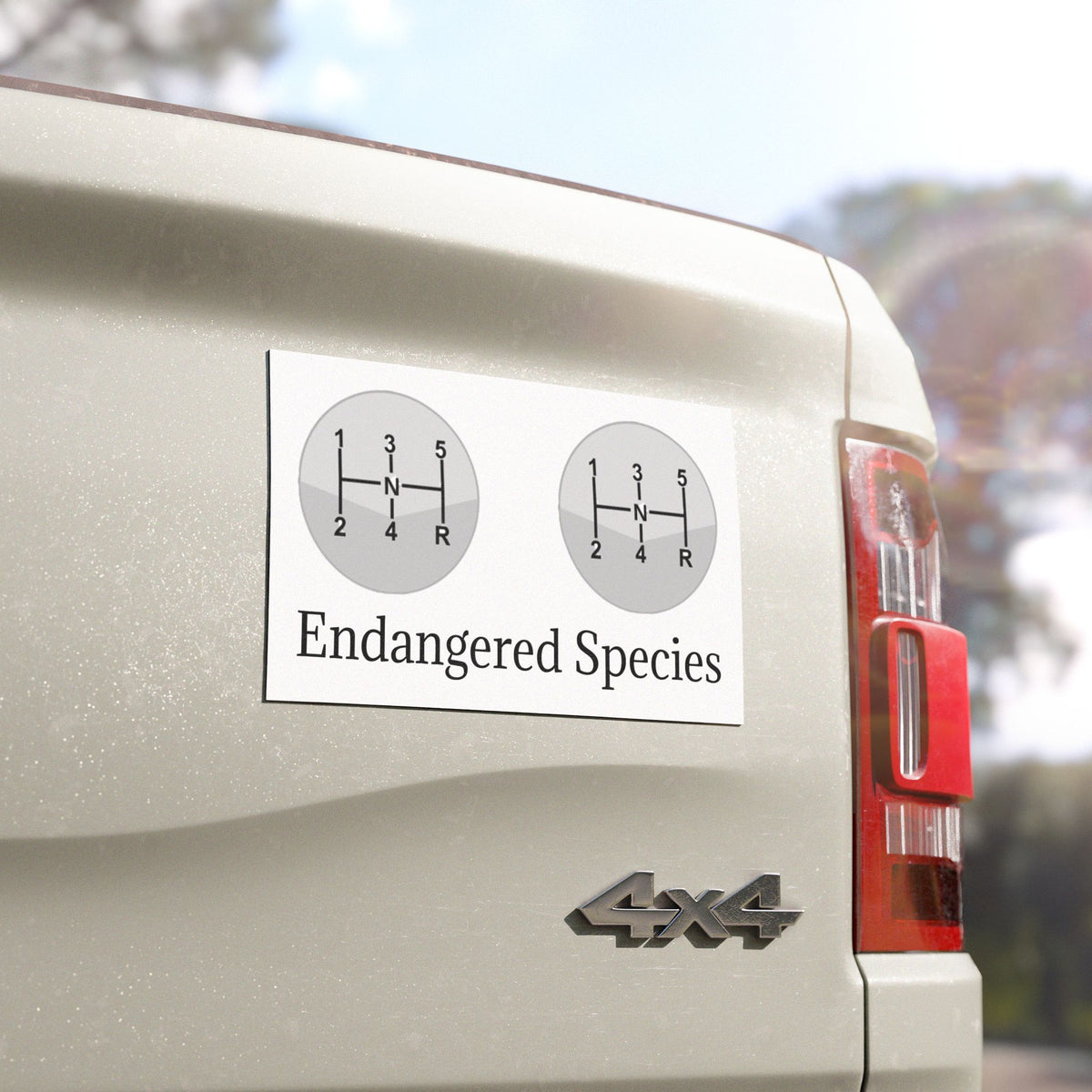 Endangered Species Indoor/Outdoor Magnet
