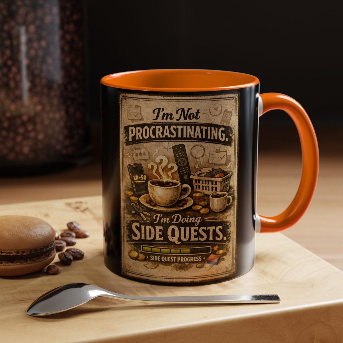 Procrastinating 2-Tone Coffee Mug