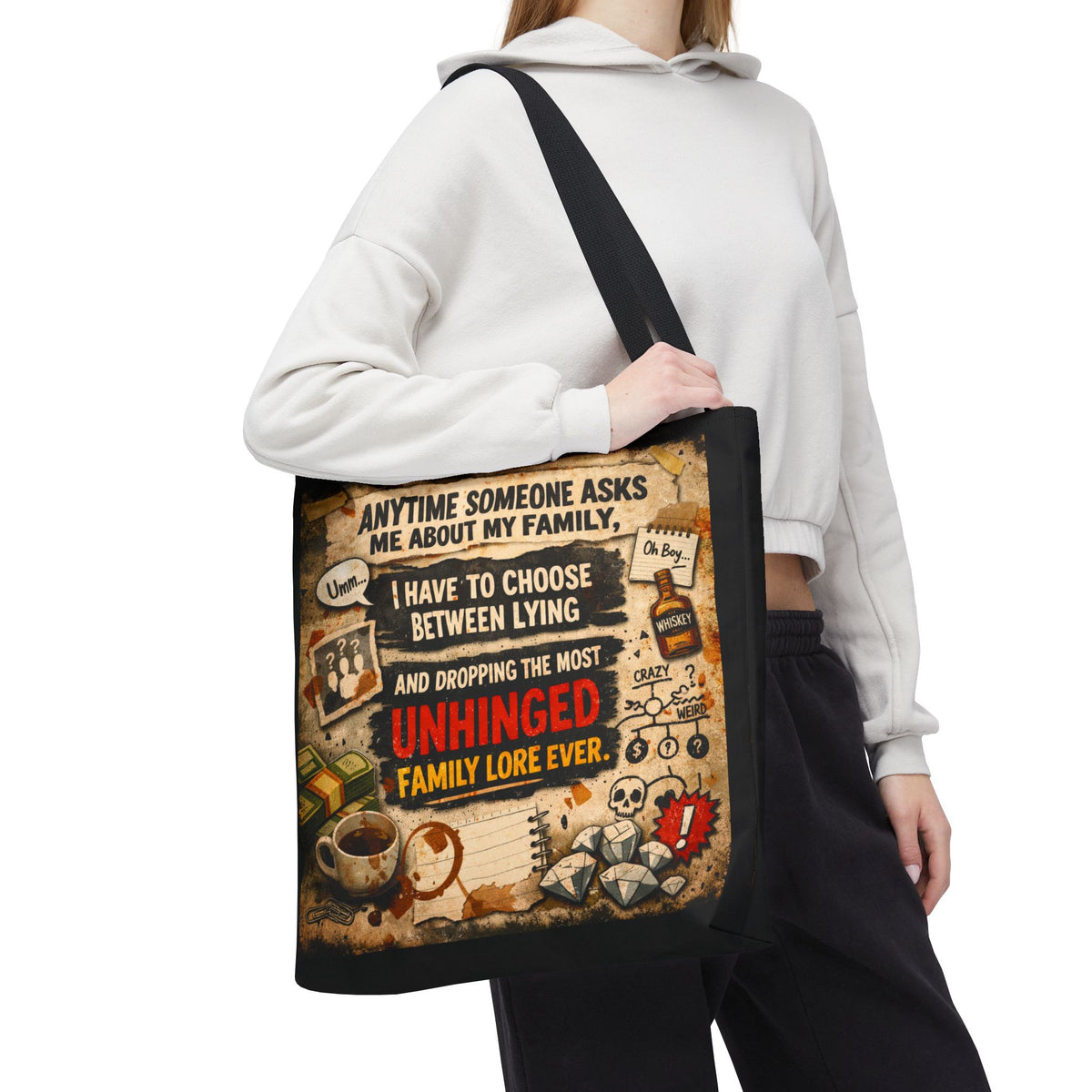 Unhinged Family Tote Bag