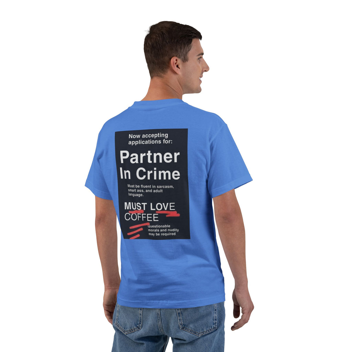 Partner In Crime Men's Short-Sleeve Crewneck Tee