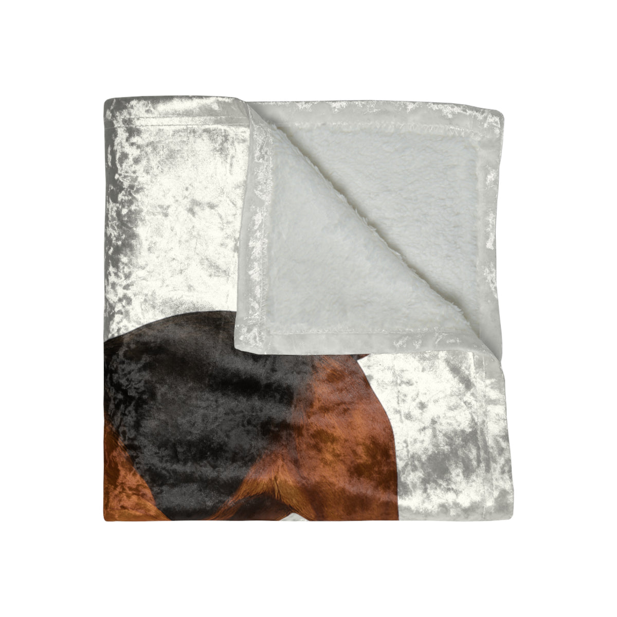 Tracking You Crushed Velvet Blanket