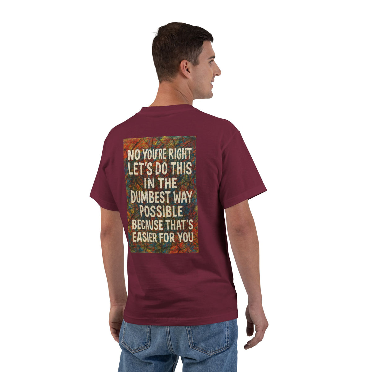 Easier For You Men's Short-Sleeve Crewneck Tee