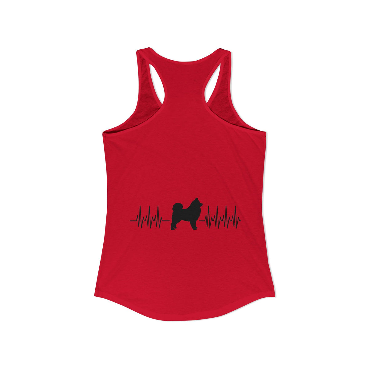 My Heart Beats For Samoyeds Women's Racerback Tank