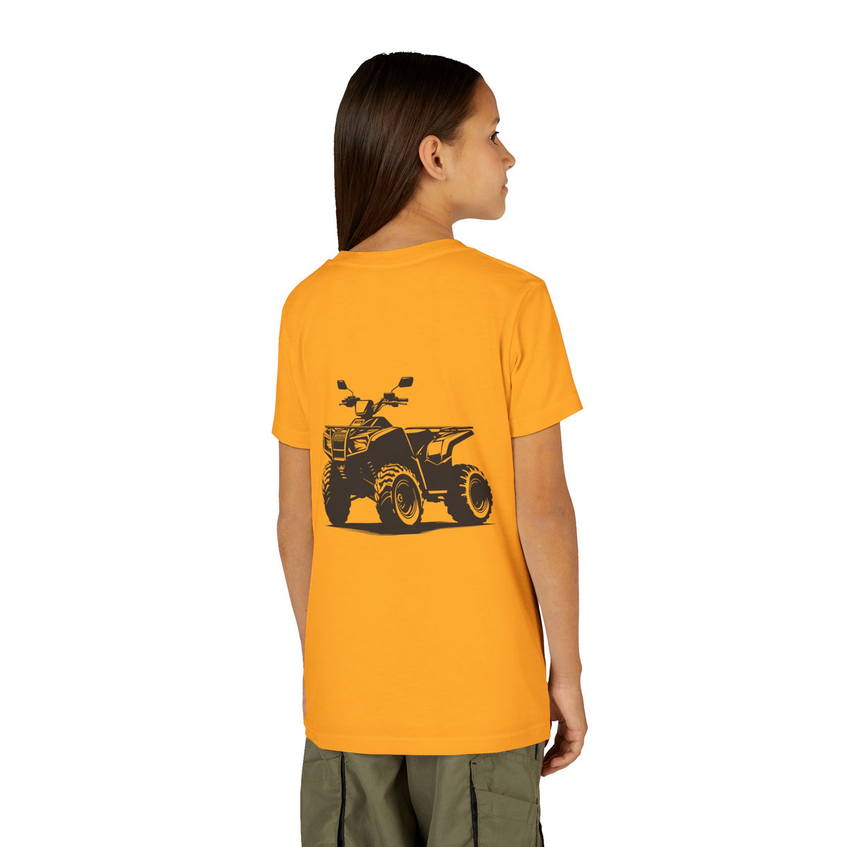 Off The Beaten Path Quad Youth Unisex Short Sleeve Crewneck Tee