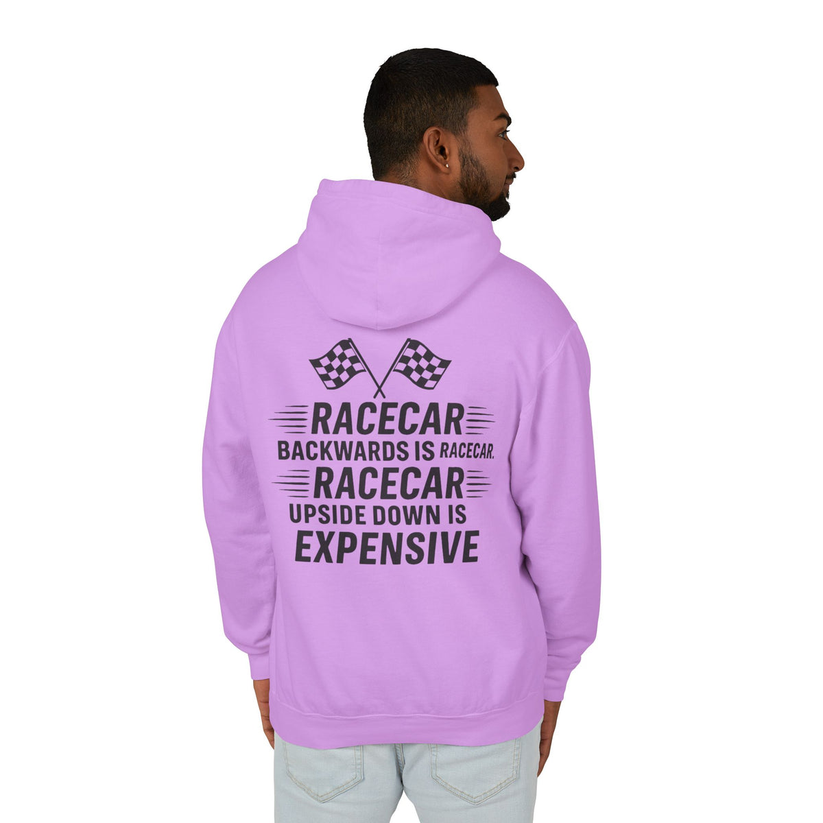 Racecar Backwards Unisex Lightweight Hoodie