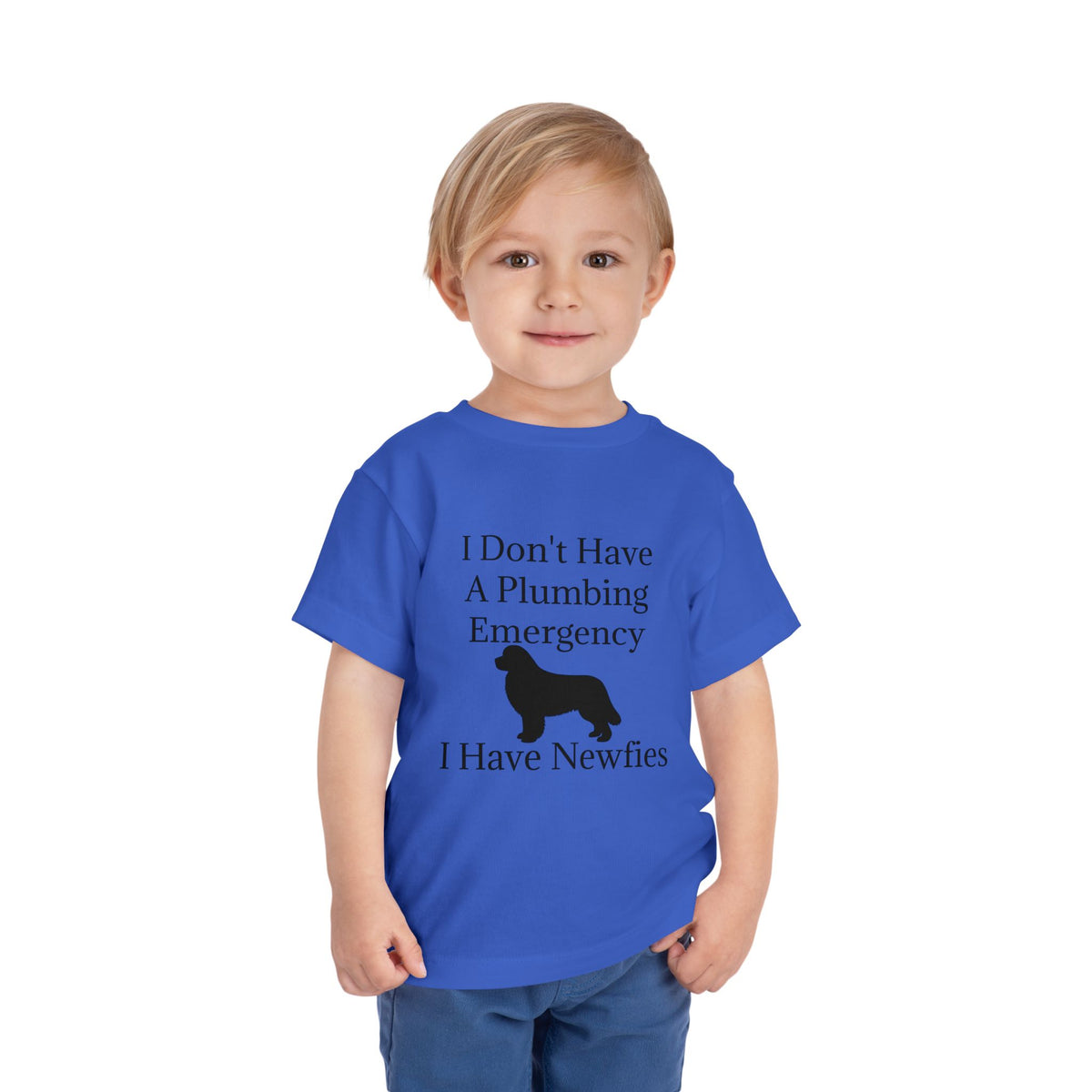 Plumbing Emergency Toddler Unisex Short Sleeve Crewneck Tee