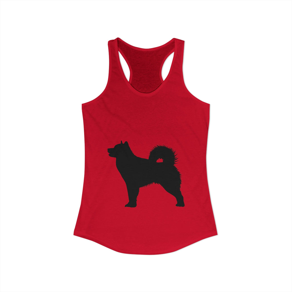 Malamute Silhouette Women's Racerback Tank