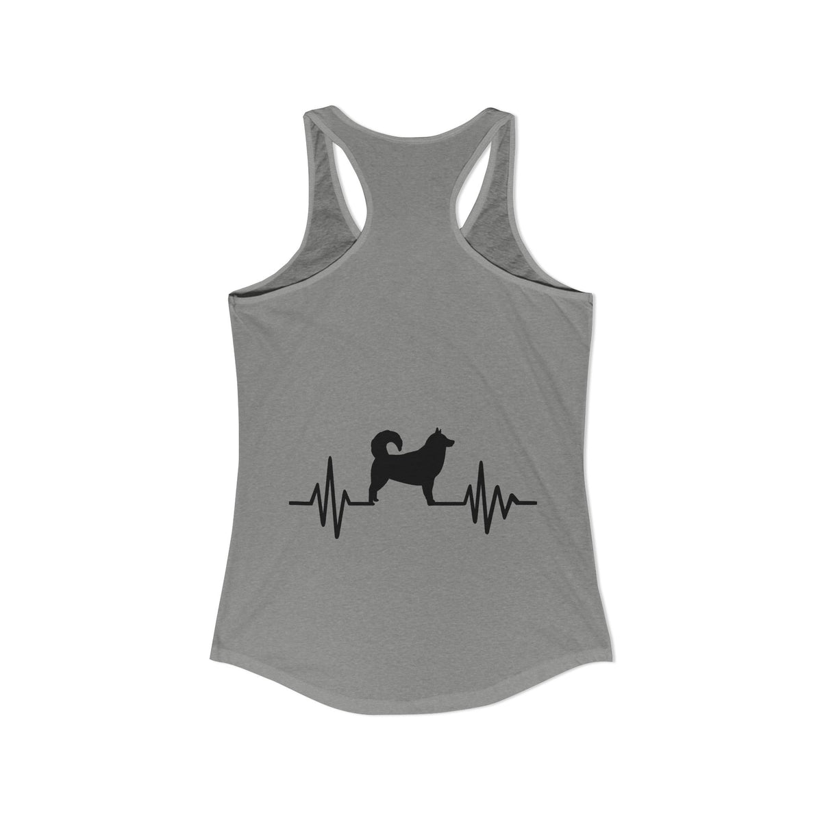 My Heart Beats For Malamutes Women's Racerback Tank