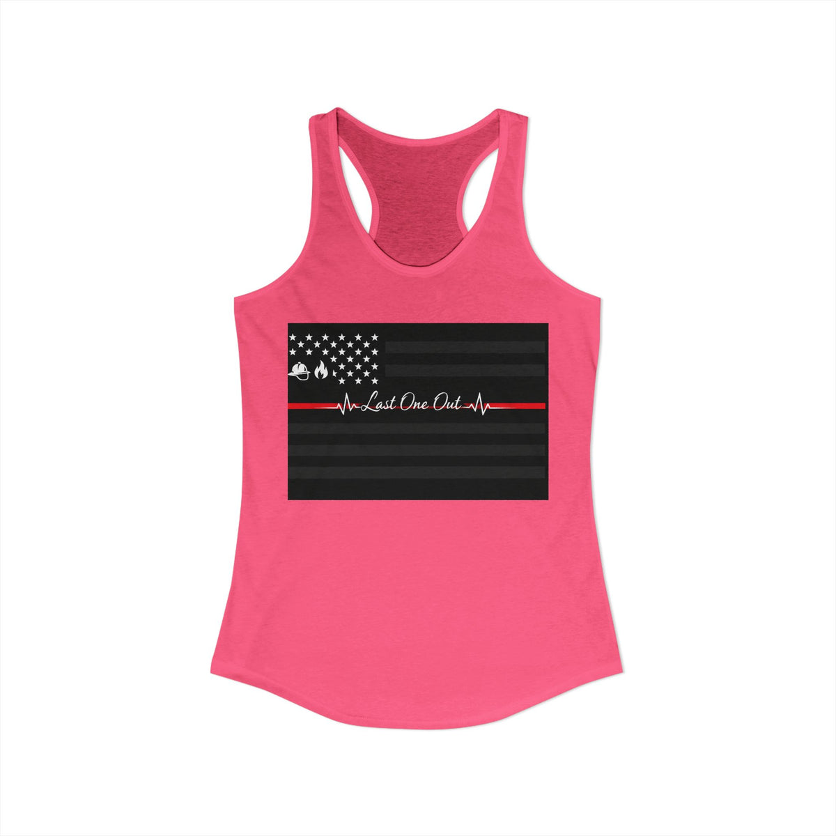 Thin Red Line Women's Racerback Tank