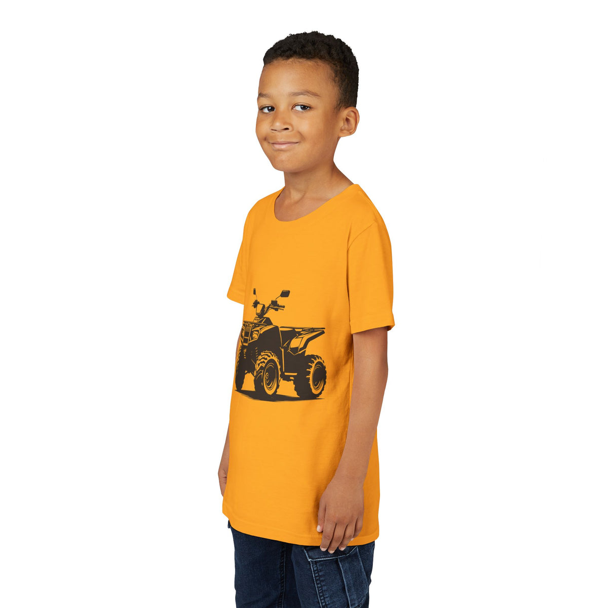 Off The Beaten Path Quad Youth Unisex Short Sleeve Crewneck Tee