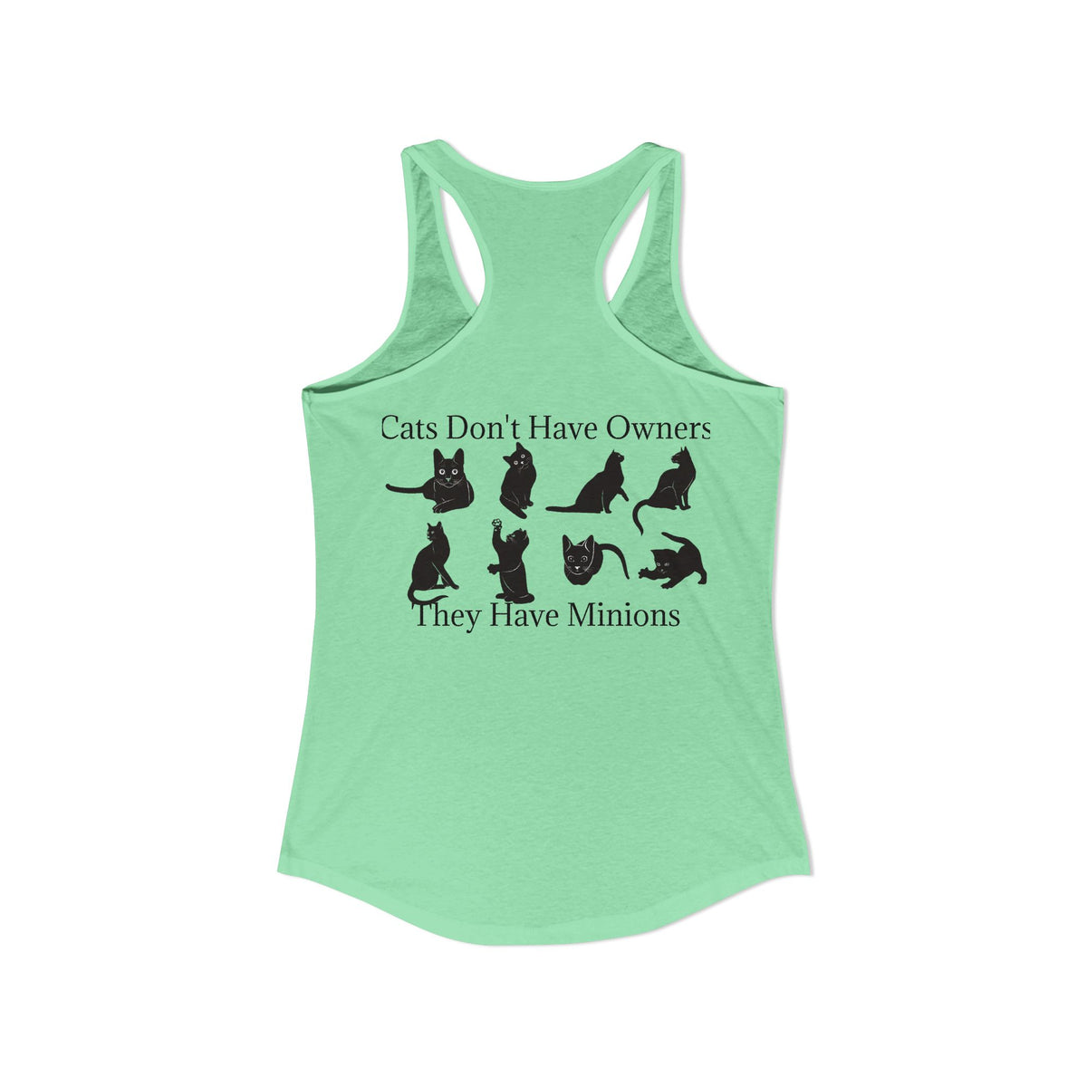 Cat Minions Women's Racerback Tank
