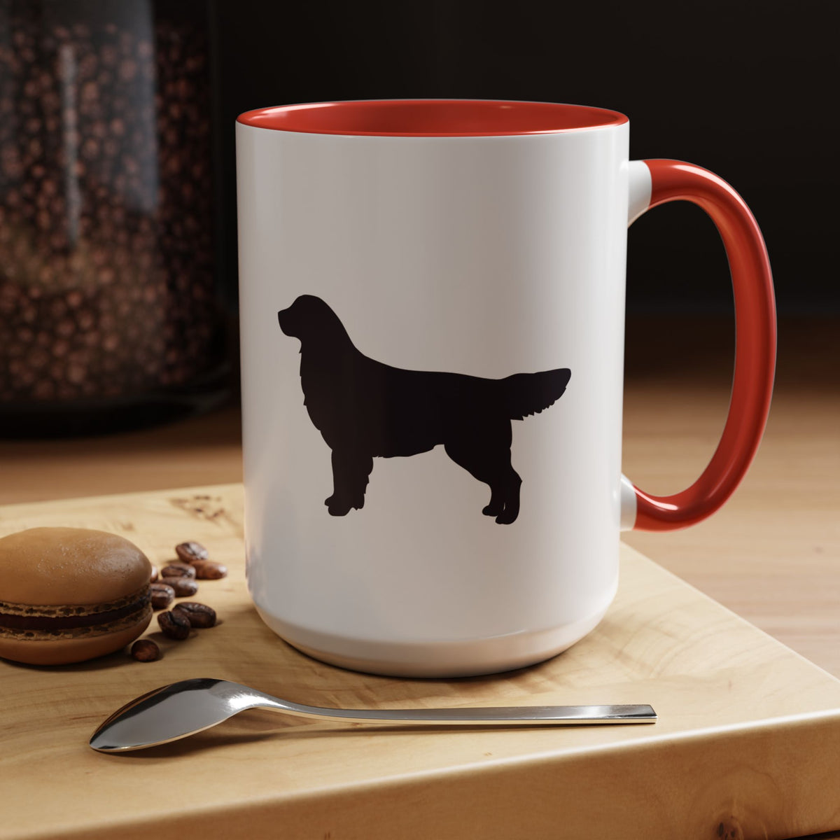 Golden Silhouette 2-Tone Coffee Mug