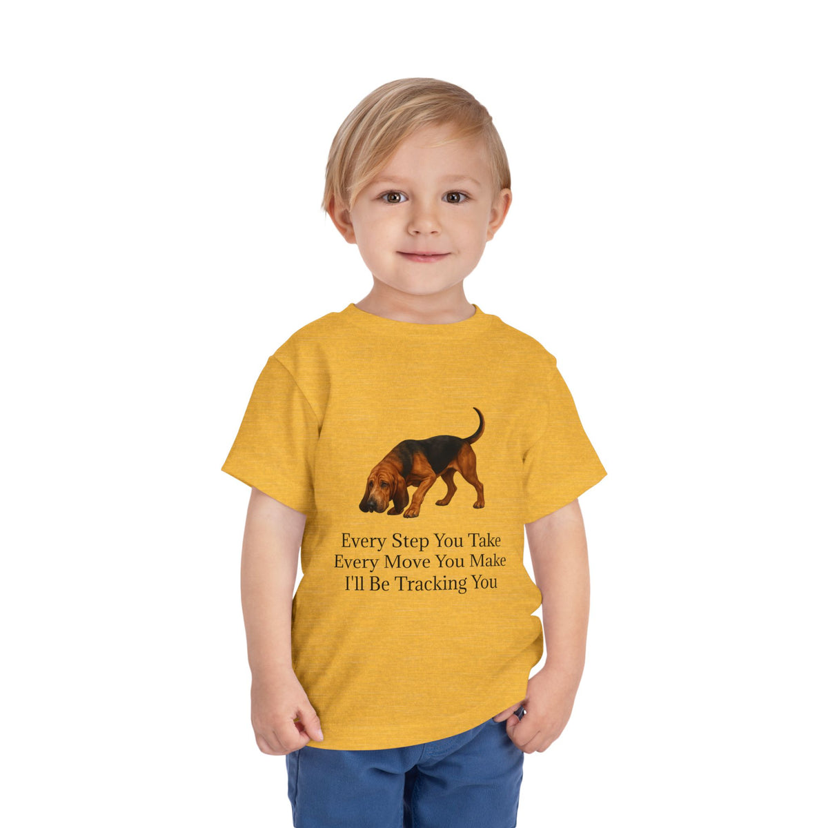 Tracking You Toddler Unisex Short Sleeve Crewneck Tee