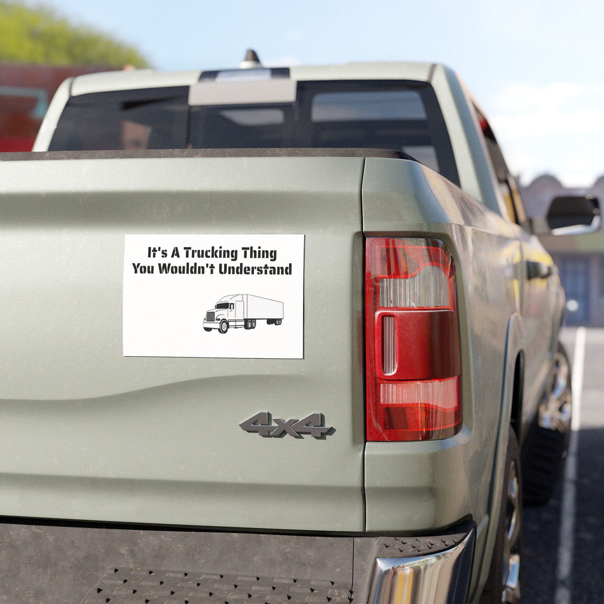 Trucking Thing Indoor/Outdoor Magnet