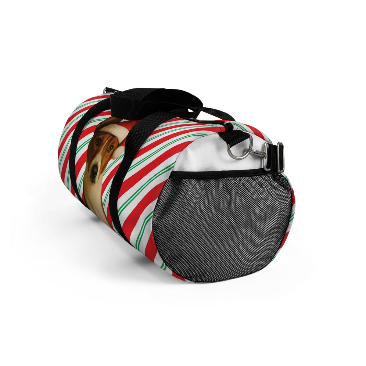 Santa Paws Basenji Duffel Bag