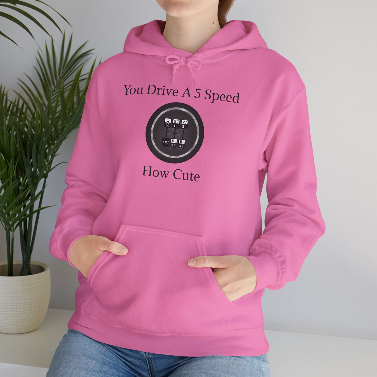 5 Speed How Cute Unisex Hoodie