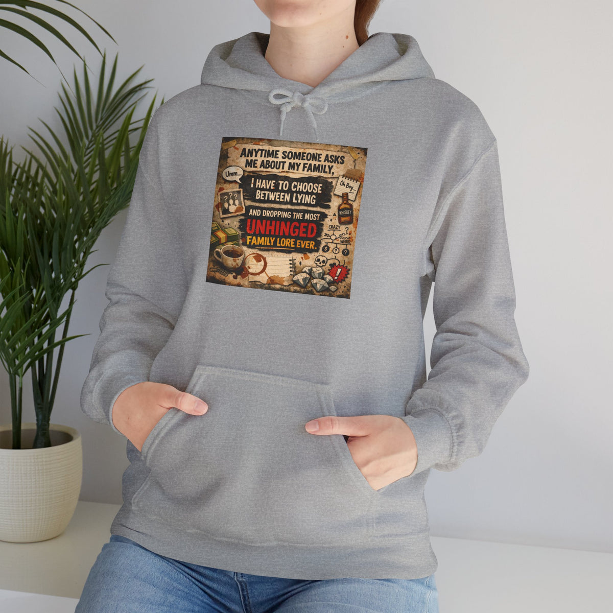 Unhinged Family Unisex Hoodie
