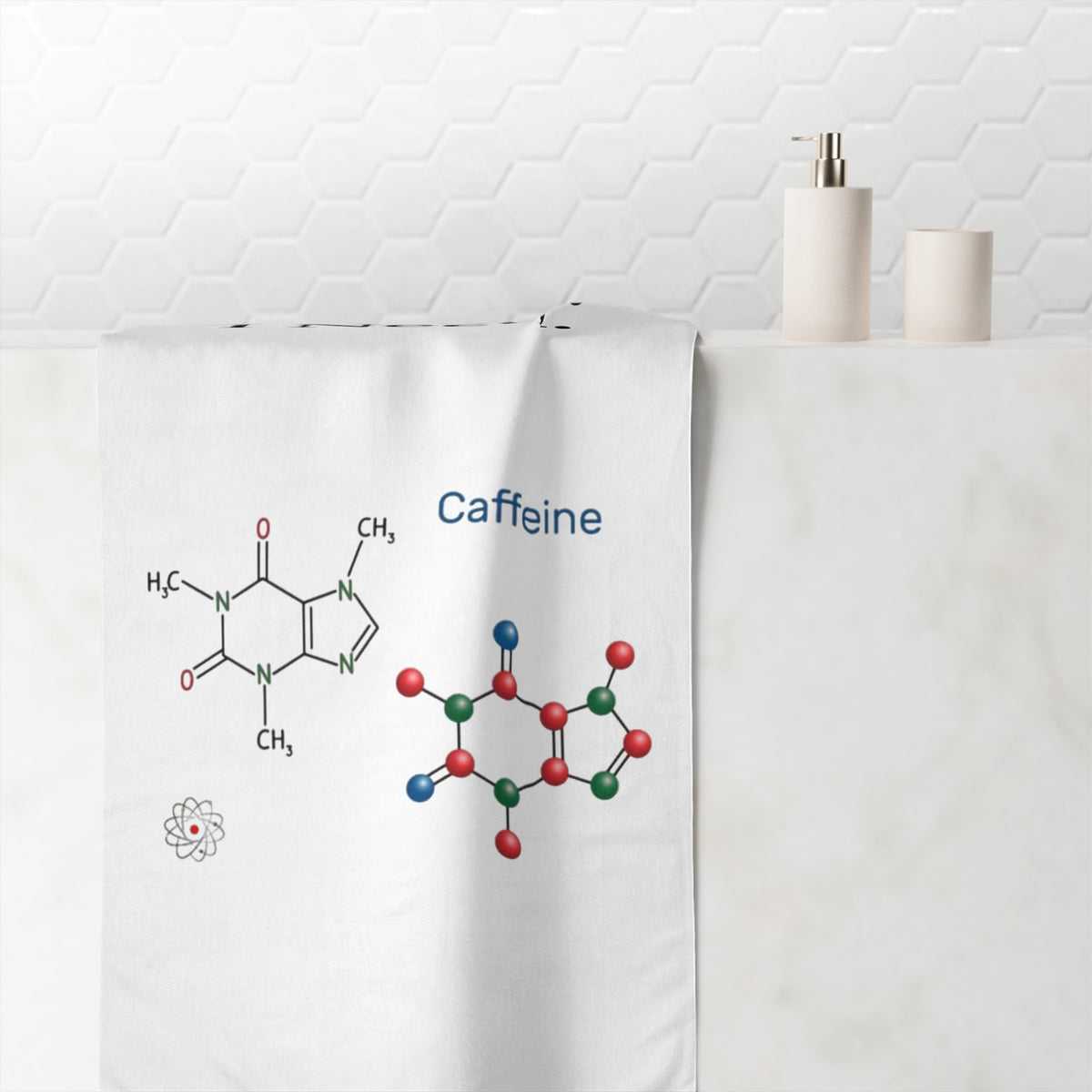 Chemistry Lesson Mink-Cotton Beach Towel