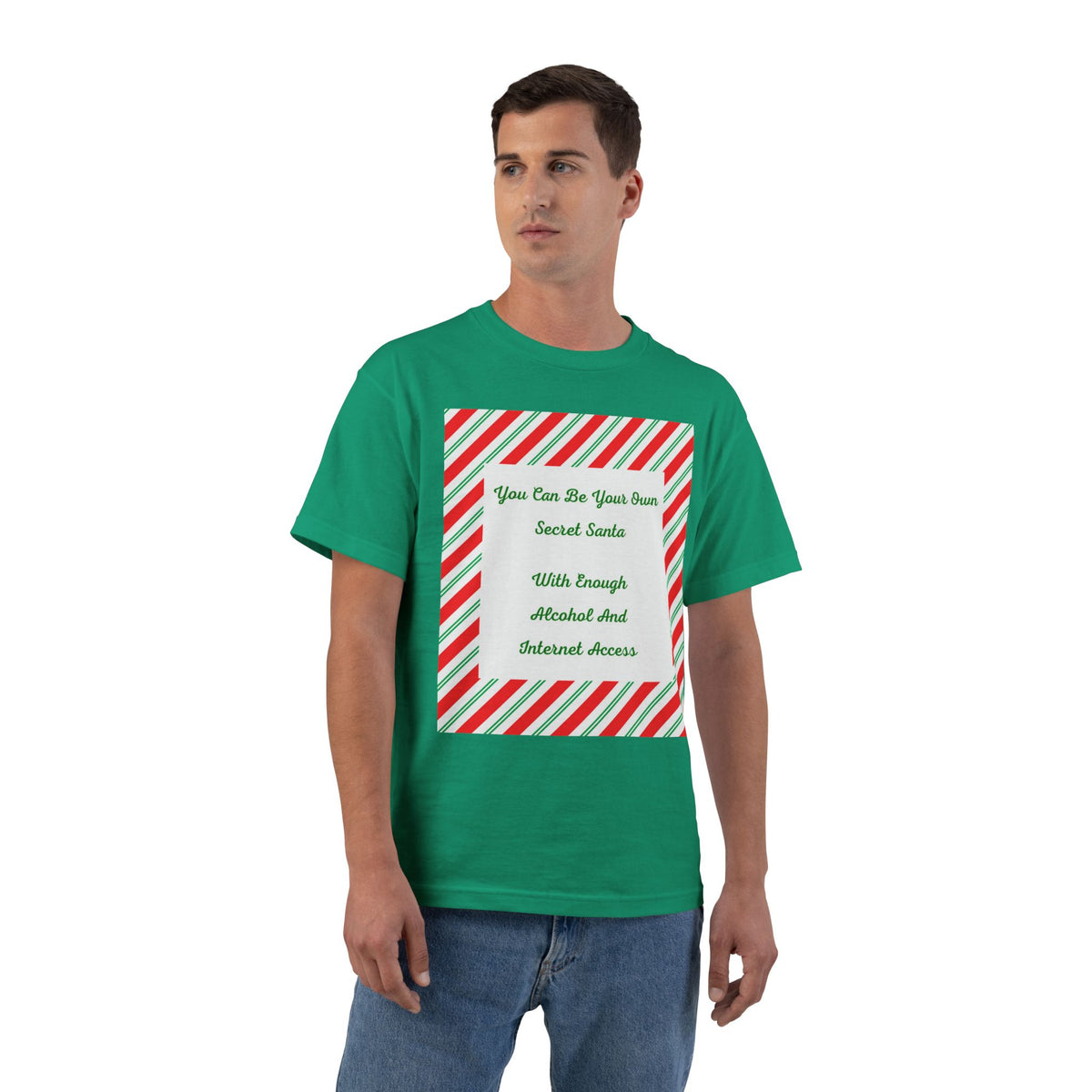 Your Own Secret Santa Men's Short-Sleeve Crewneck Tee