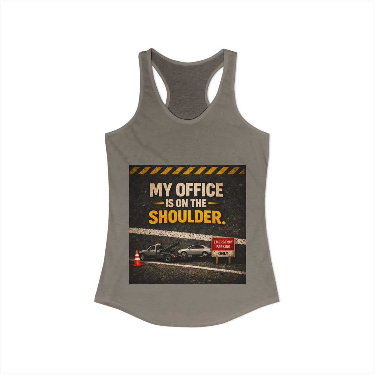 My Office Women's Racerback Tank