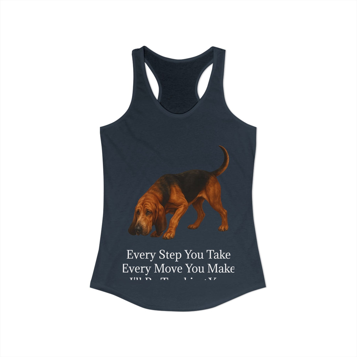 Tracking You Women's Racerback Tank