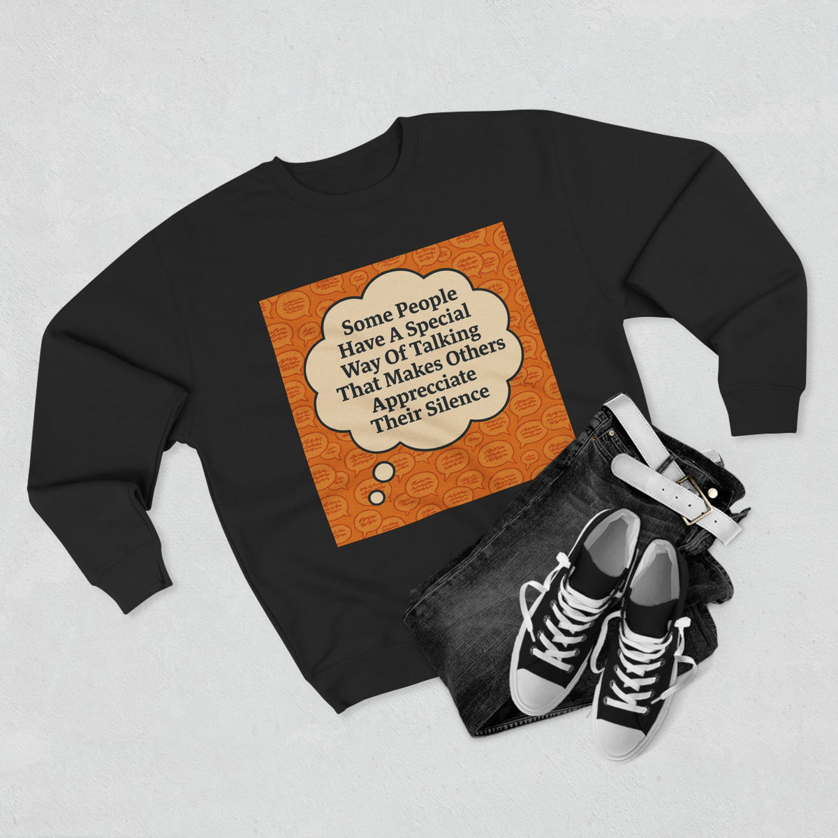 Special Way Of Talking Unisex Crewneck Sweatshirt