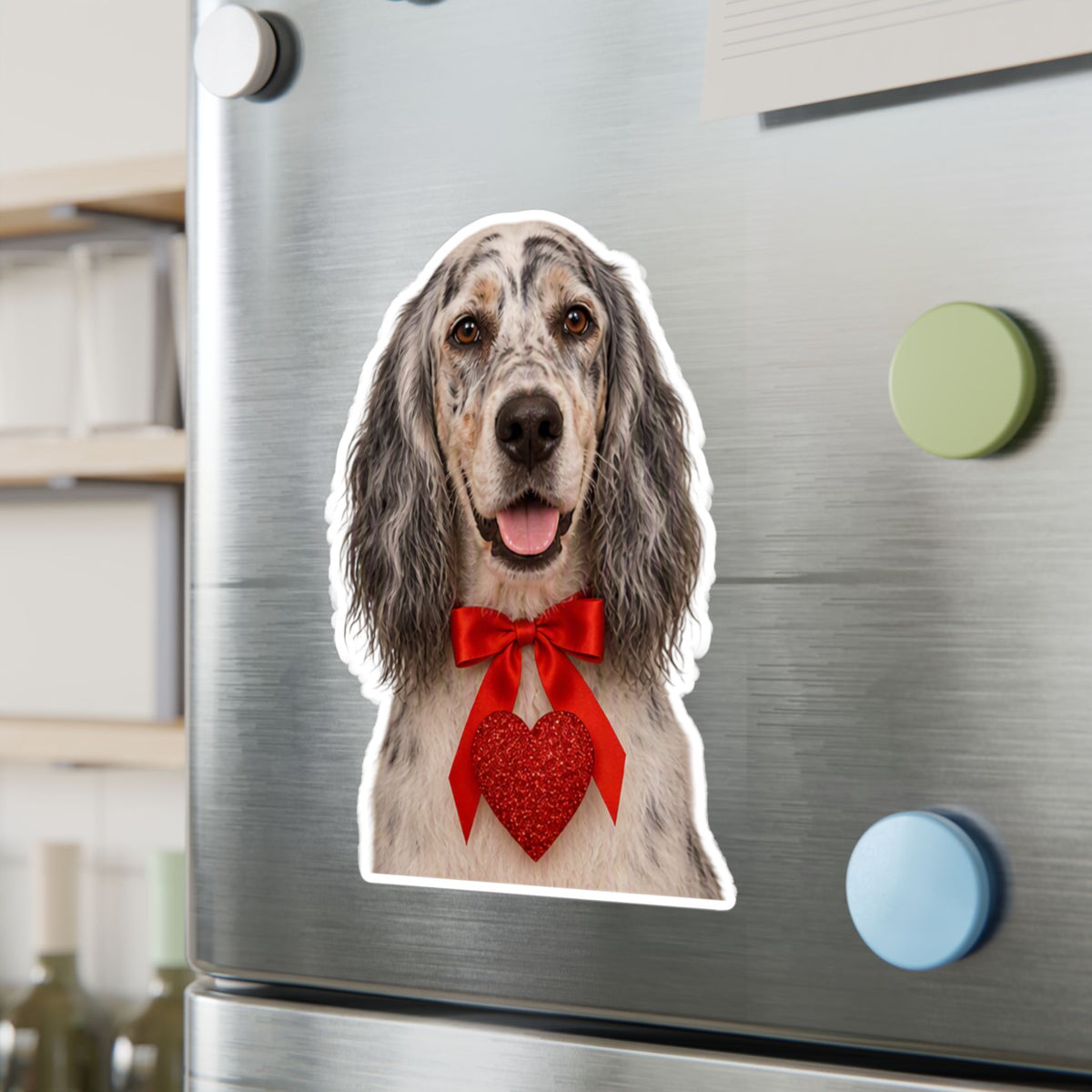 Cupid's Companion English Setter Vinyl Decal