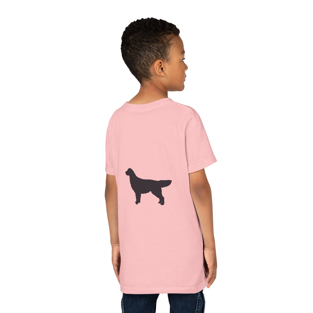 Golden Silhouette Youth Unisex Short Sleeve Crewneck Tee