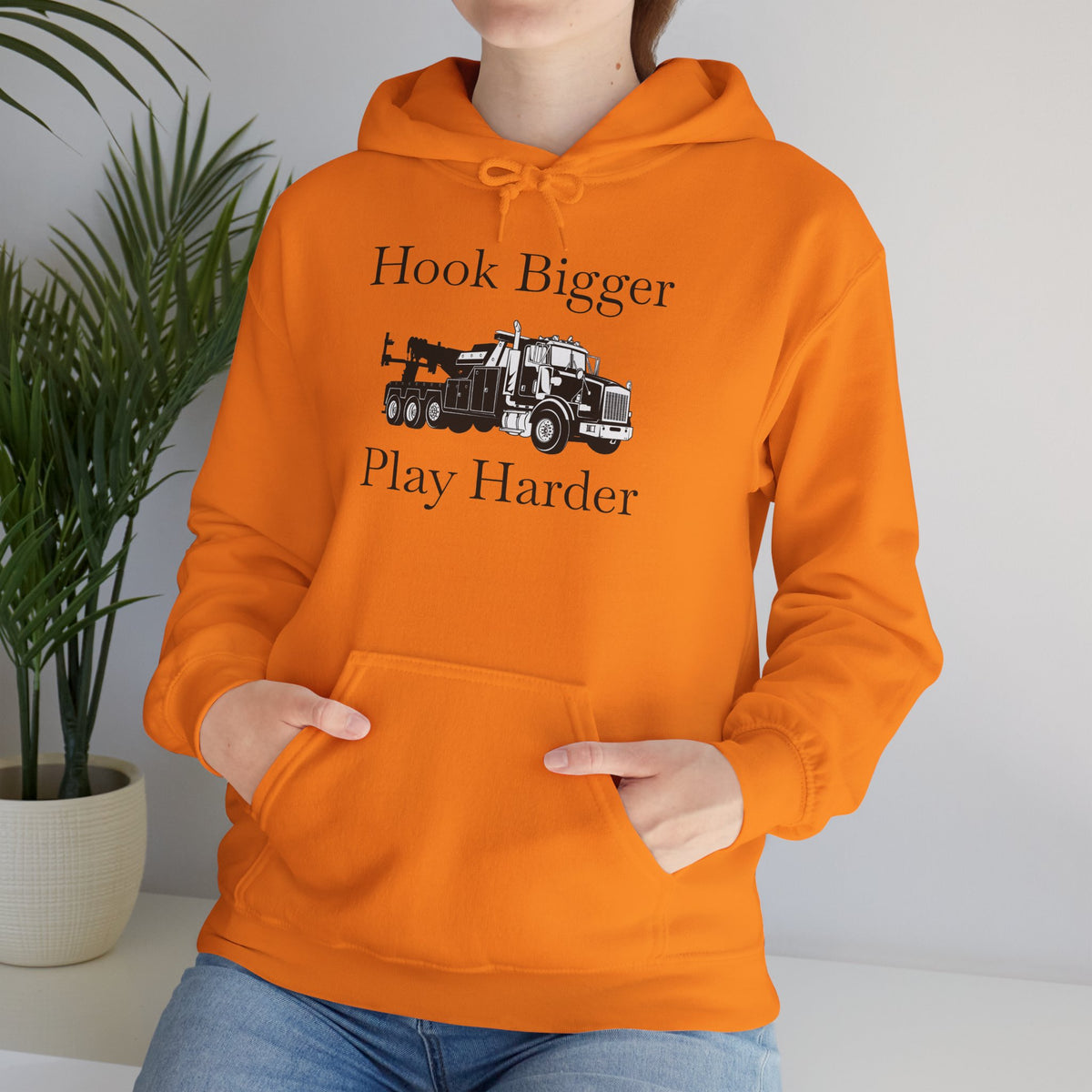 Hook Bigger Unisex Hoodie