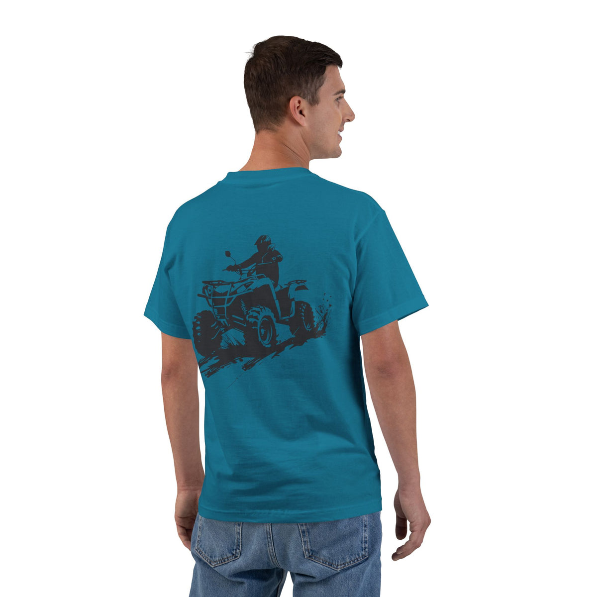 Slingin' Mud Quad Men's Short-Sleeve Crewneck Tee