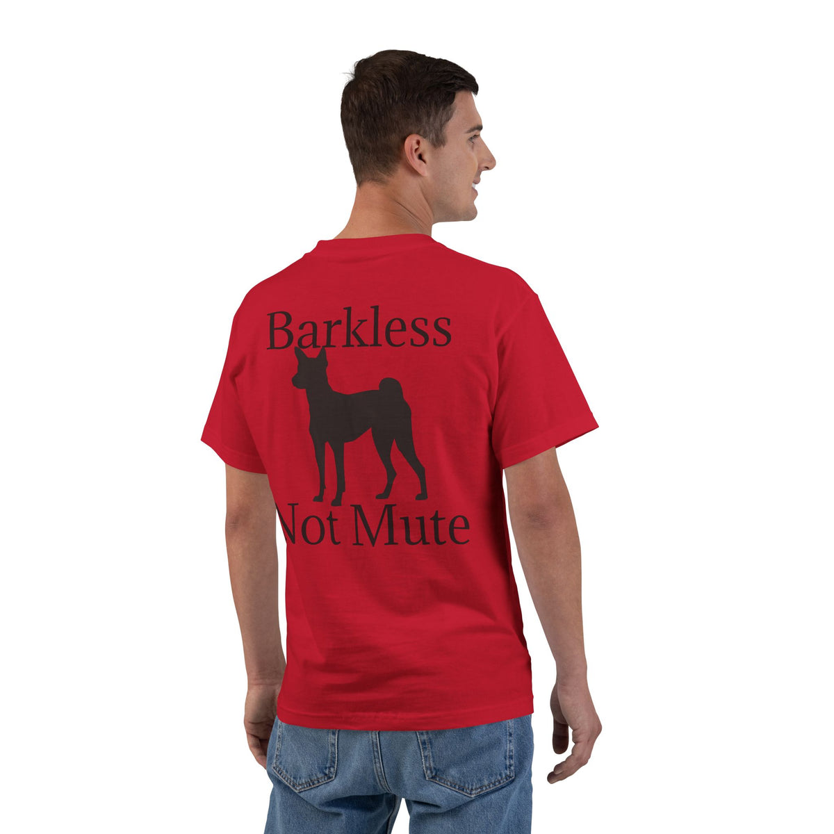 Barkless Not Mute Men's Short-Sleeve Crewneck Tee