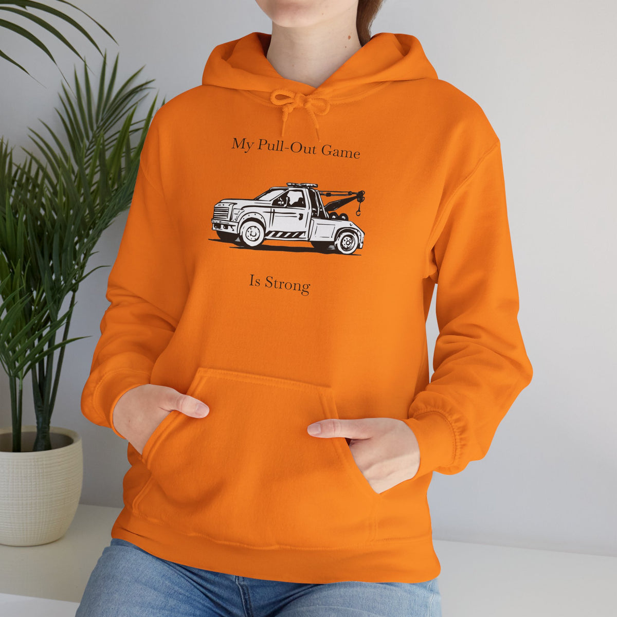 Pull Out Wheel Lift Tow Truck Unisex Hoodie