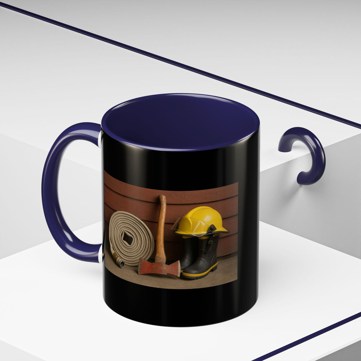 Fire/Rescue Appreciation 2-Tone Coffee Mug